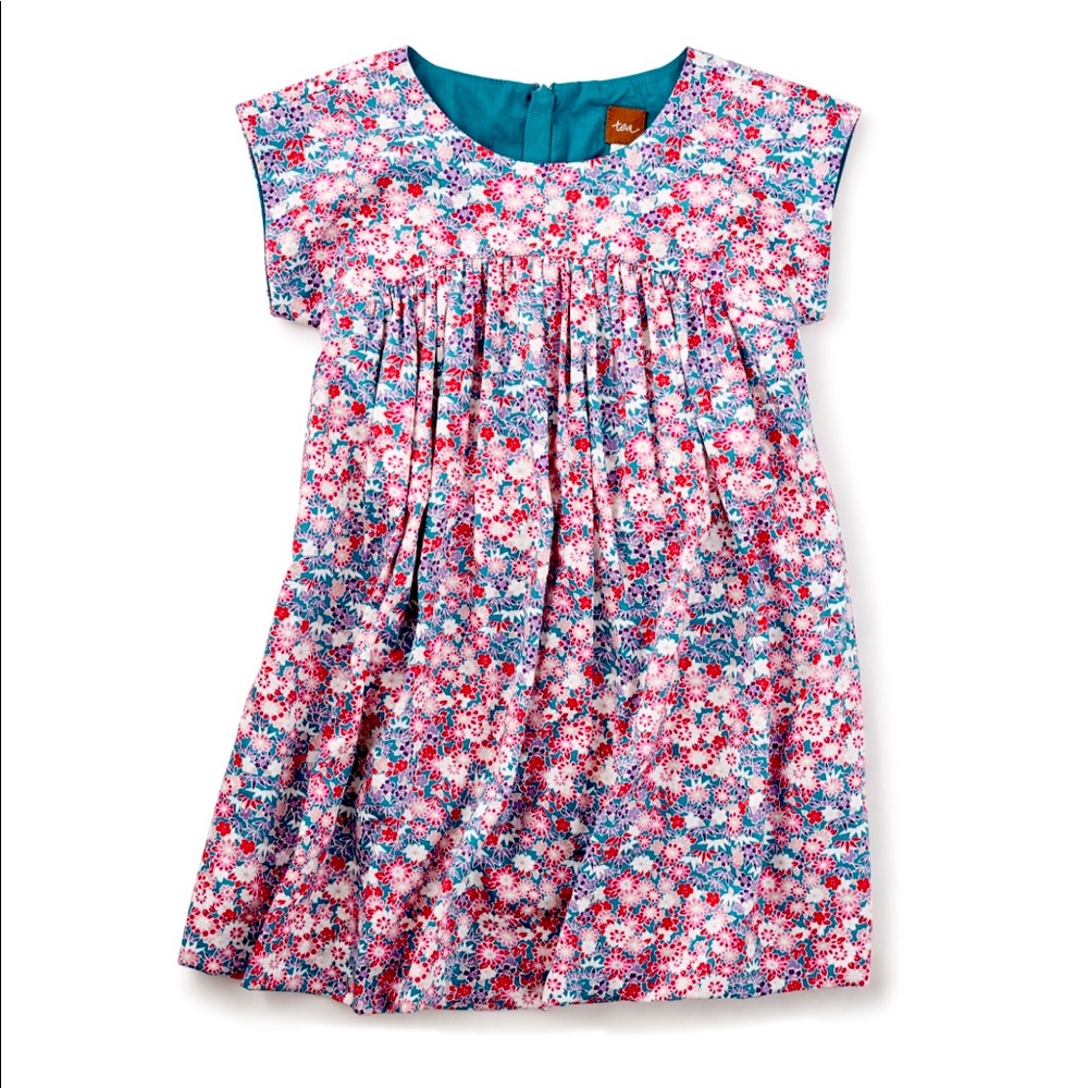 Adorable Toddler Floral Empire Dress